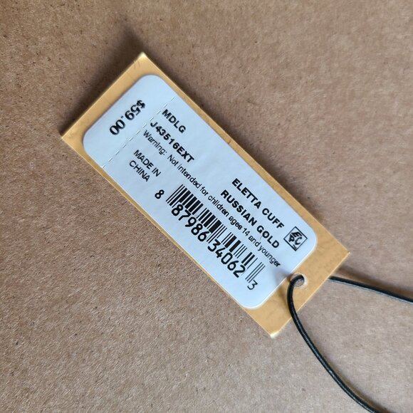 Gold Cuff Bracelet - Picture 6 of 7